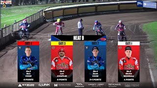 Heat 9  Poole vs Glasgow  Championship  POOLE PIRATES SPEEDWAY 2023 [upl. by Certie]