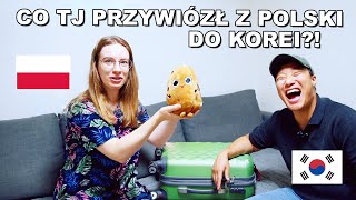 SPRAWDZAMY CO TAEJIN PRZYWIÓZŁ Z POLSKI DO KOREI Otwieramy walizki z prezentami 🥰 [upl. by Eissel]