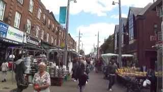 A walk through Walthamstow Street Market London 31st August 2012 [upl. by Shenan]