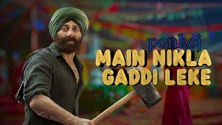 Main Nikla Gaddi Leke Dj  Ponkoj  Circuit Music  Sunny Deol  Trance Music dj [upl. by Ira340]