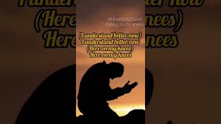 William McDowell  Falling on my knees ❤️🙏WilliamMcDowellMusic lyrics music gospel [upl. by Slocum]