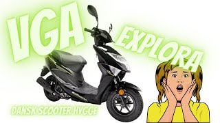 Jeg har købt en VGA Explora euro4 Scooter var det nu en go ide [upl. by Sachiko554]