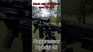 556 Suppressed vs Unsuppressed  Black Rain Ordinance Spec15  Hybrid 46 [upl. by Warram]