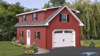 Gambrel Garage With Apartment [upl. by Atela336]