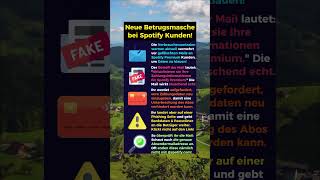 Neue Betrugsmasche bei Spotify [upl. by Yrogreg]