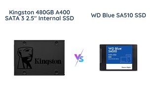 Kingston 480GB vs WD 1TB SSD Comparison [upl. by Myra]