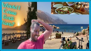 My Experience Exploring Crete Paleochora ChaniaGreece  Village Greek Food and Beaches [upl. by Chud]