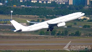 IBEROJET A330300 quotPreighterquot taking off [upl. by Arlen688]