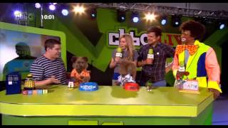 CBBC LIVE IN LEEDS Saturday 27th July 2013  Morning Continuity [upl. by Namlak]