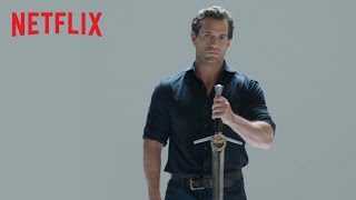 Henry Cavill nás provede vším co byste o Zaklínačově meči měli vědět  The Witcher  Netflix [upl. by Accissej]