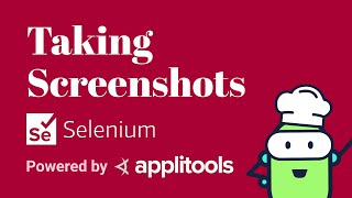 Taking Screenshots with Selenium Java  Test Automation Cookbook [upl. by Fifi213]