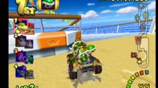 Mario Kart Double Dash  Bowser amp Bowser Jr  Flower Cup 100cc [upl. by Aceissej]