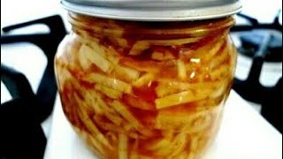 লোভনীয় ও মজাদার জলপাই‌য়ের ঝু‌রি আচার  How To Make Olive Pickle  Jolpai Achar in Bangla [upl. by Noswad]