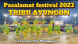 TRIBU AYUNGON  41st Pasalamat Festival 2023 Arena Dance Competition [upl. by Vidda]