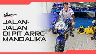 JALANJALAN DI PIT ARRC MANDALIKA 2024  INTERVIEW RIDERS [upl. by Tabina]