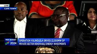 SA Finance Minister Enoch Godongwana delivers mediumterm budget speech [upl. by Hemminger396]