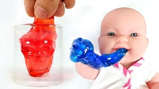 How To Make Edible Jelly Slime  Monster Slime l Satisfying Slime Video [upl. by Havot388]