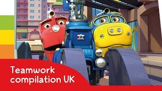 Chuggington  Traintastic Teamwork Compilation [upl. by Mialliw]