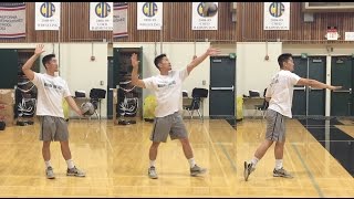 FLOAT Serve  How to SERVE a Volleyball Tutorial part 13 [upl. by Navnod]