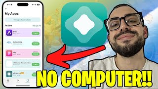 How to Install AltStore iOS iPhone NO COMPUTER  Sideload iPA on iOS iPhone 2024 UPDATED [upl. by Ogir]