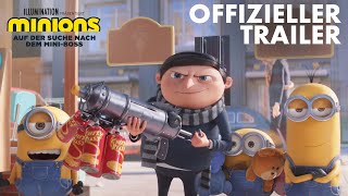 Minions – Auf der Suche nach dem MiniBoss  Offizieller Trailer 2 deutschgerman HD [upl. by Akamahs]