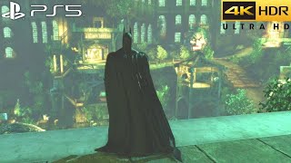 Batman Arkham Asylum Remastered PS5 4K HDR Gameplay  Full Game [upl. by Schiro249]