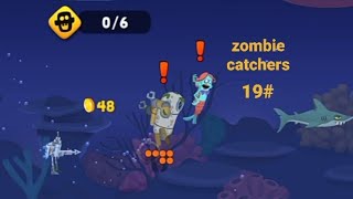 I play as a robot buda in Zombie Catchers 19 [upl. by Shimberg468]