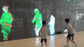 Domain Mall Interactive Wall Display [upl. by Radnaxela]