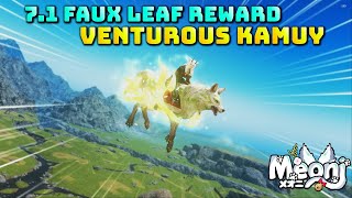 FFXIV Venturous Kamuy Mount  Faux Hollows Reward  71 [upl. by Ahsatam19]