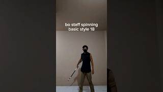 bo staff spinning basic style 18 [upl. by Yetak]