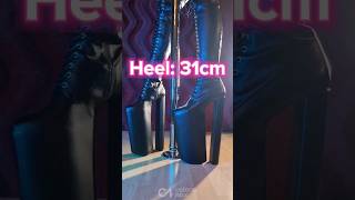 heels from low to high 😅 something quick and fun highheels ultrahighheels [upl. by Dibbrun]