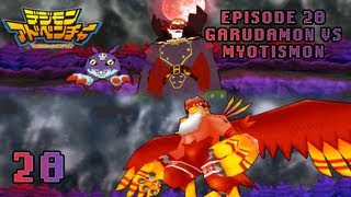 Digimon Adventure PSP  Walkthrough Episode 28  Garudamon vs MyotismonVamdemon [upl. by Neelak199]