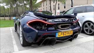 McLaren P1 start up  HUGE Acceleration [upl. by Lytsirhc]