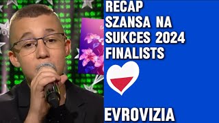 Szansa na Sukces Finalists  RECAP  JESC 2024 [upl. by Newell]