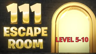 TUTORIAL HOW TO COMPLETE LEVEL 5  10 ON 111 ESCAPE ROOM TUTORIAL FORTNITE CREATIVE ESCAPE [upl. by Sivet]