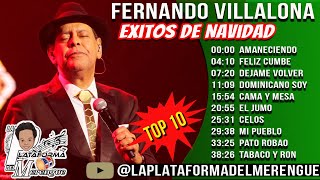 FERNANDO VILLALONA TOP MERENGUES NAVIDEÑOS [upl. by Delwin]