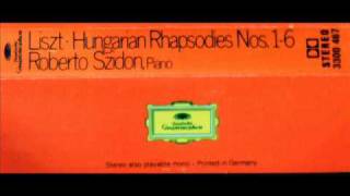 Roberto Szidon Rapsodia Maghiară  Hungarian Rhapsody Nr 6 Liszt 1973 DG [upl. by Noe]