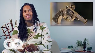 Waka Flocka Flame Shows Off His Insane Jewelry Collection  GQ [upl. by Bordiuk606]