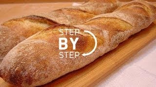 French Bread French Bread Recipe French Bread Baking How to Make French Bread Part 1 [upl. by Ruyam84]