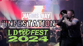 Harms Way “Infestation” Live LDB 2024 [upl. by Fitzpatrick]