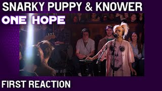 MusicianProducer Reacts to quotOne Hopequot by Snarky Puppy feat KNOWER [upl. by Aniehs]