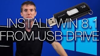 How To Install Windows 81 From USB GuideTutorial Easiest Method [upl. by Prudie]