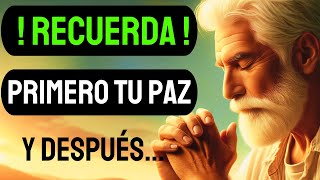 Primero Tu PAZ Después Todo Lo Demás ¦ Gratitud Frases Reflexiones Versos Reflexión Amor Propio [upl. by Comethuauc]