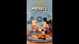 Opening to Mickeys Christmas Carol UK VHS 1994 [upl. by Binnings]