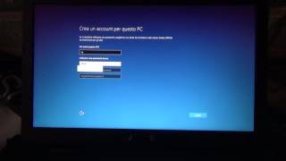 First Boot Windows 10  Primo avvio Windows 10 e installazione [upl. by Ennaed84]