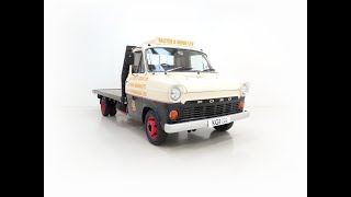 A Homage to the Potato Merchant a Spudtacular Mk1 Ford Transit Flatbed Truck  SOLD [upl. by Llehcal]