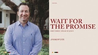 Wait for the Promise  Andrew Cox [upl. by Naryb]