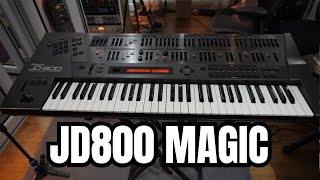 Relive the 90s with the Roland JD800 Factory Presets [upl. by Mita]