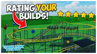 I Rated YOUR Builds in Theme Park Tycoon 2 [upl. by Tommie]