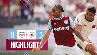 West Ham 03 Chelsea  Premier League Highlights [upl. by Ashford985]